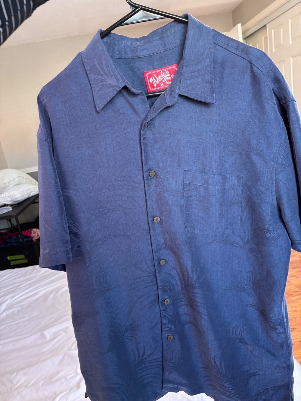 Woody’s Retro Lounge Men’s Button Down